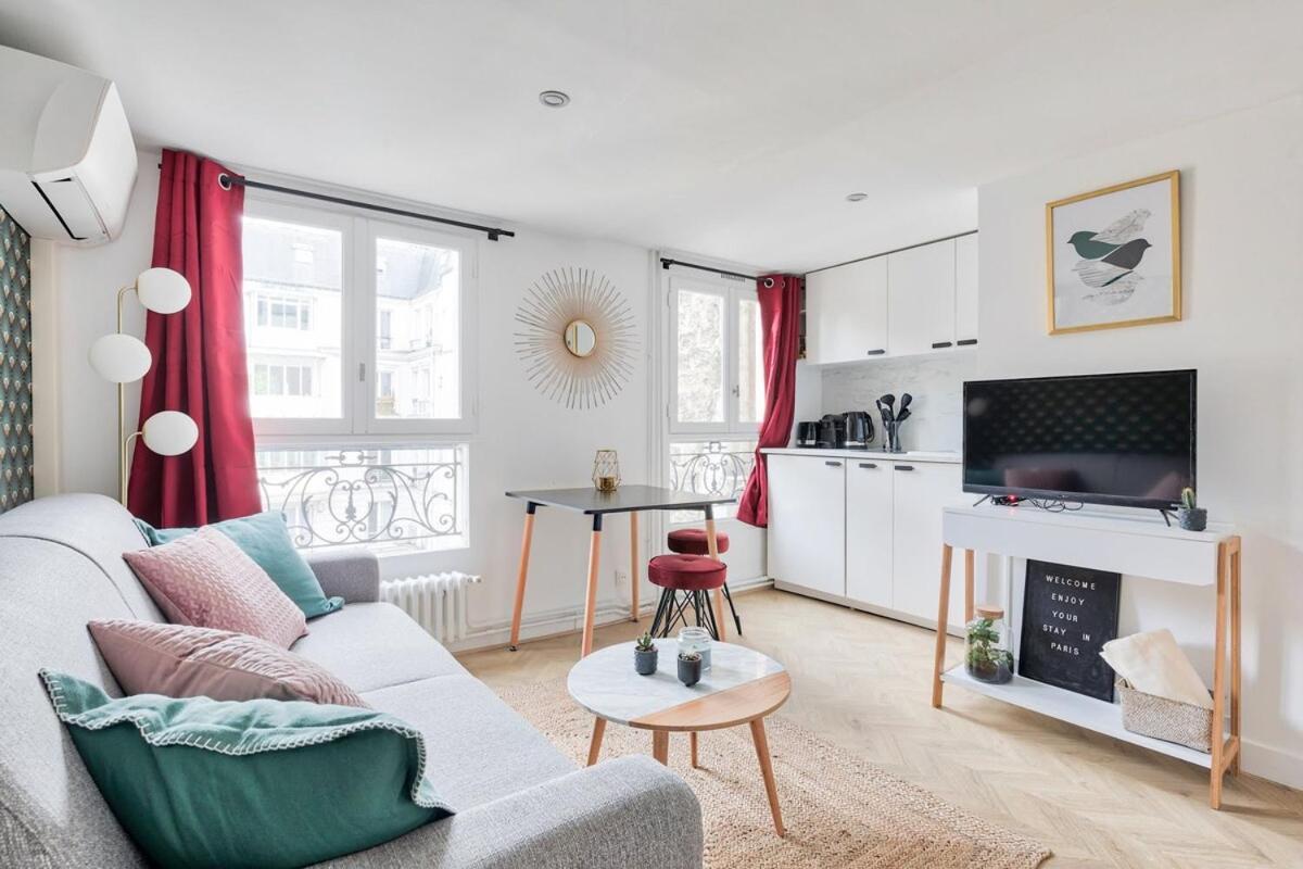Appartement d'architecte proche Arc Triomphe -2P Paris Extérieur photo